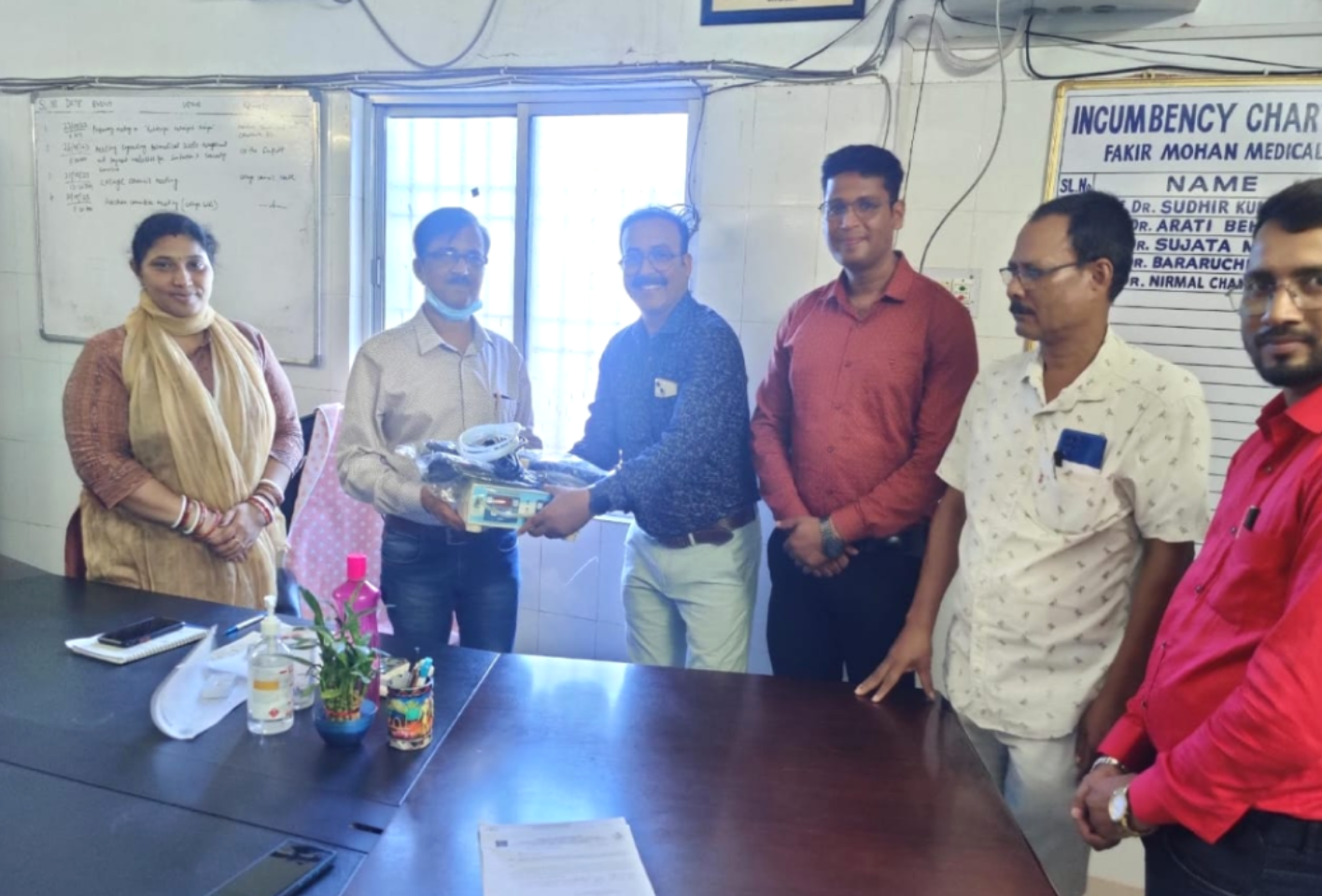 Donation to FMMCH, Balasore